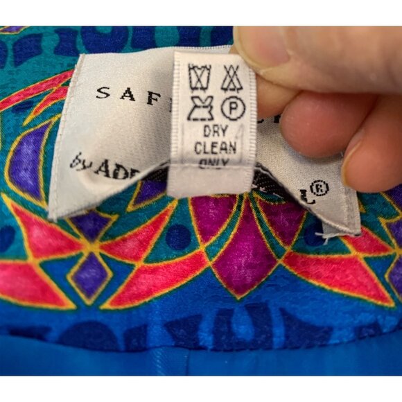 Safe Silk Adrianna Papell Womens 2-Piece Silk Skirt Set Size 8 RHH10562 Lined - Picture 4 of 12